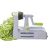 Timeless Tools vegetable spiralizer in use with zucchini