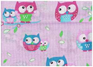 Textil pelenka 1db - Bagoly #lila 30332269