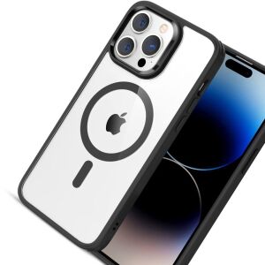 Esr Ch Halolock Magsafe Case Iphone 14 Pro Clear Fekete Borítóhoz
