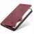 Spacecase piros Samsung Galaxy S20 pénztárca tok nyitott nézet