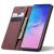 Spacecase piros pénztárca tok Samsung Galaxy S10 Lite telefonhoz kártyatartókkal és pénzzsebbel