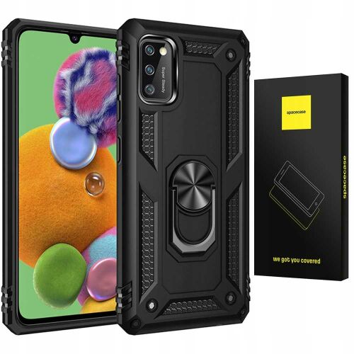Tüközburkolat Samsung Galaxy A41 Black Sc Ring Nx-Hez 126522420
