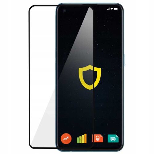 Spacecase SC Glass 5D képernyővédő felhelyezve Xiaomi Redmi Note 10/10S/Poco M5S telefonra 
