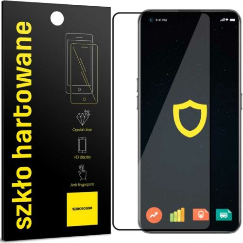 Spacecase 5D Üveg Képernyővédő Realme GT/GT Master készülékhez - Kristálytiszta, Ujjlenyomat-mentes - Spacecase