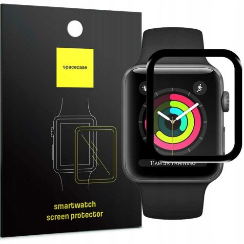 Spacecase SC Hybrid Glass AW 42mm képernyővédő Apple Watch-hoz - Okosóra kijelzővédő fólia
