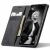 Spacecase SC Wallet tok Xiaomi Redmi Note 11/11s telefonhoz, nyitott állapotban kártyatartókkal és pénzzel