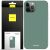 Spacecase sötétzöld szilikon tok iPhone 13 Pro telefonhoz, csomagolással