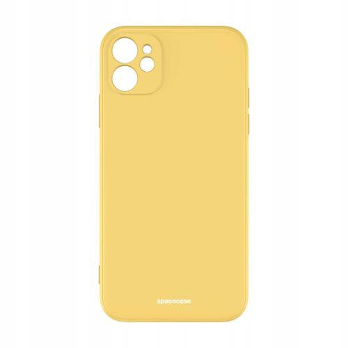 Spacecase Sárga Szilikon iPhone 11 Tok - Spacecase