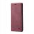 Zárt Spacecase Piros Pénztárca Tok Samsung Galaxy S23-hoz