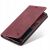 Részlegesen nyitott Spacecase Piros Pénztárca Tok Samsung Galaxy S23-hoz