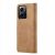 Spacecase Barna Pénztárca Tok Xiaomi Redmi Note 12 4G-hez, oldalnézet