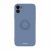 Spacecase kék iPhone 11 tok gyűrűtartóval