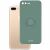 Spacecase sötétzöld szilikon gyűrűs tok iPhone 7/8 Plus készüléken
