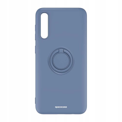 Spacecase kék szilikon tokgyűrű Galaxy A70-hez, hátsó nézet - Spacecase