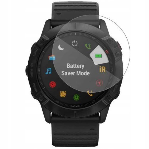 Garmin Fenix 6X/6X Pro okosóra Spacecase edzett üveg képernyővédővel - Okosóra kijelzővédő fólia