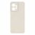 Spacecase csontszínű szilikon tok Xiaomi Redmi Note 12 4G telefonhoz, hátsó nézet
