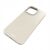 Spacecase Csontszínű iPhone 15 Pro Max Szilikon Tok ferde nézet