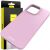Spacecase lila szilikon tok iPhone 15 Pro Max készülékhez, ferde nézet csomagolással