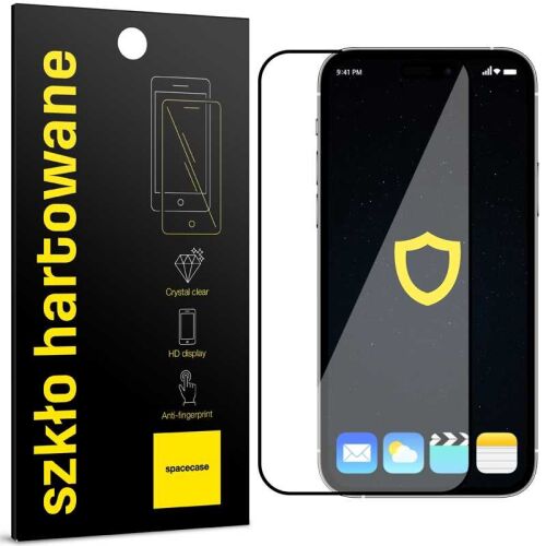 Spacecase 5D Edzett Üveg Iphone 15 Pro Max Képernyővédelemhez