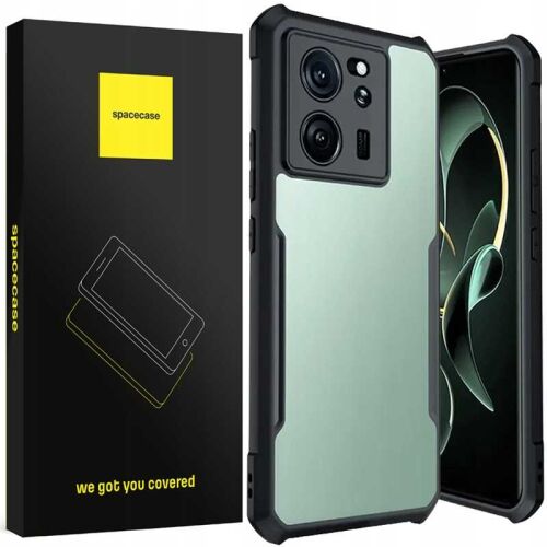 Spacecase SC Beetle fekete tükrös tok Xiaomi 13T/13T Pro telefonhoz, csomagolással 