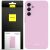 Spacecase lila szilikon tok Samsung Galaxy A25 5G telefonhoz csomagolással