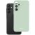 Spacecase menta szilikon tok Samsung Galaxy A35 5G-hez a telefon mellett