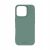 Spacecase sötétzöld szilikon iPhone 16 Pro tok hátulnézet