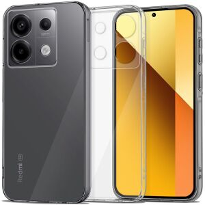 Tech-Protect Flexair+ Klare Hülle für Xiaomi Redmi Note 13 5G, die den Telefonschutz demonstriert - Tech-Protect