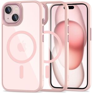 TECH-PROTECT MAGMAT MAGSAFE IPHONE 15 PINK/CLEAR 126564874 - Tech-Protect