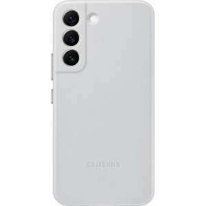 Samsung Galaxy S22 Leather Cover, Light Gray, EF-VS901LJEGWW - Phone Case