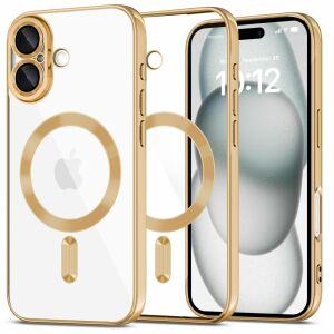 Tech-Protect MagFlex Glänzend Gold iPhone 16 Hülle mit MagSafe - Tech-Protect Handyhüllen