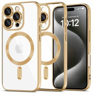 Husă Tech-Protect MagFlex Gold iPhone 16 Pro Max cu Magsafe - Tech-Protect