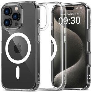 Husă transparentă Tech-Protect Flexair Hybrid pentru iPhone 16 Pro Max cu MagSafe - Tech-Protect Huse telefon
