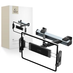 Tech-Protect V3 Fejfelszerelés Tabletta Autóhoz Fekete Üléshez 126570581 - Autós pohártartó