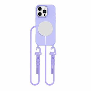 Tech-Protect Magneclance For Magsafe For Iphone 16 Pro Lavender Nyakkéc