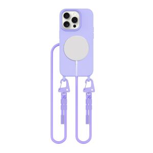 Tech-Protect Magneclance For Magsafe Iphone 15 Pro Lavender Nyakkéc