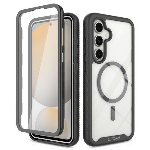 Husă Tech-Protect Defense360 MagSafe pentru Galaxy S24 FE - Negru