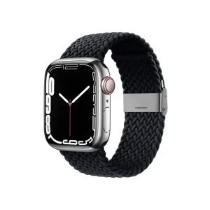 Crong Wave Fonott Apple Watch Szíj - 38/40/41mm - Szén