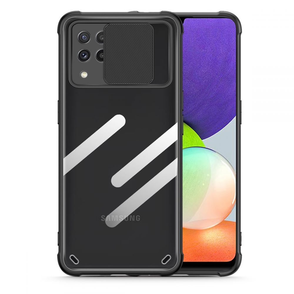 Tech-Protect Camshield Galaxy A22 4G/LTE Schwarz