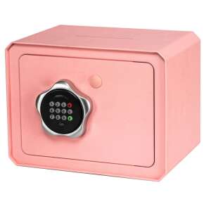 SmileHome by Pepita mini seif electronic cu cheie 24x18x16cm #pink