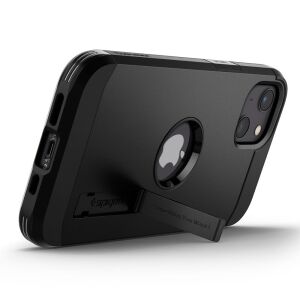 Spigen Tough Armor Schwarze iPhone 13 Hülle mit Ständer - Spigen Handyhüllen