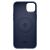 Spigen Silicone Fit MagSafe iPhone 14 Plus Navy Blue Hülle Innenansicht