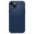 Spigen Silicone Fit MagSafe iPhone 14 Plus Navy Blue Hülle Rückansicht