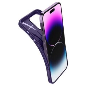 Spigen Liquid Air Deep Purple etui do iPhone 14 Pro, elastyczna obudowa TPU - Spigen