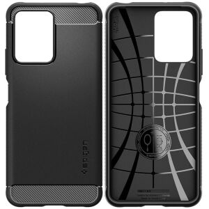 Spigen Rugged Armor - Etui do Xiaomi Redmi Note 12 5G/POCO X5 5G (Czarny) 126601302 - Spigen