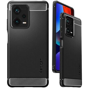 Spigen Rugged Armor - Etui do Xiaomi Redmi Note 12 Pro+ (Czarny) 126601319 - Spigen
