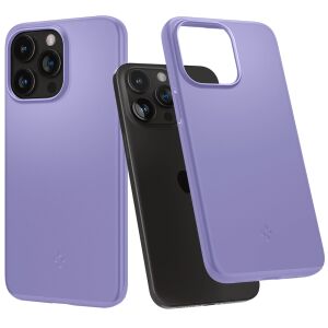 Spigen Thin Fit Fialové puzdro pre iPhone 15 Pro, ochranné puzdro na telefón - Spigen