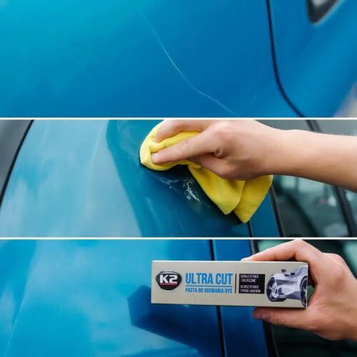 Primjena K2 Ultra Cut paste za uklanjanje ogrebotina na auto laku