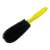 Car wash brush with yellow handle