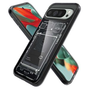 Spigen Ultra Hybrid Zero One tok Google Pixel 9 Pro XL telefonhoz, átlátszó design - Spigen